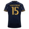 Camiseta de fútbol Real Madrid Valverde 15 Segunda Equipación 23-24 - Hombre